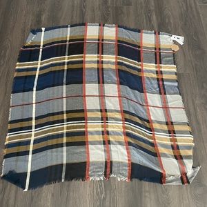 Women’s Nine West mixed plaid scarf